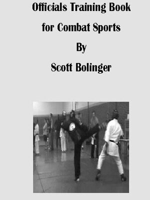 cover image of Officials Training Book for Combat Sports